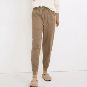 Madewell Twill Drawstring Jogger Pants - Size M